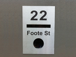 Stainless Steel Sign