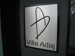 Custom Stencil House Sign